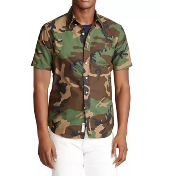 Polo Ralph Lauren Blue Label Classic Fit Camo M - Picture 4 of 8